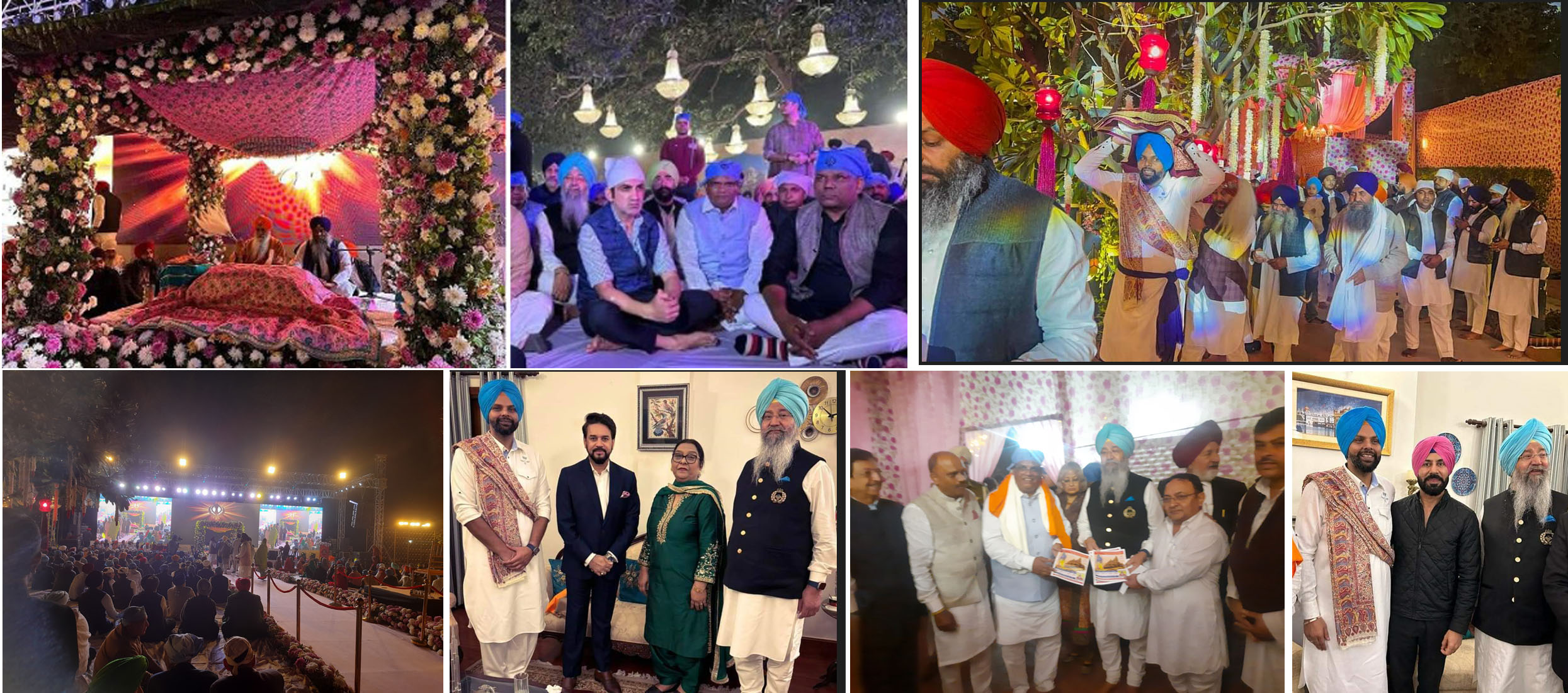 Organized a religious ceremony dedicated to the birth anniversary of the first Patsahhi Shri Guru Nanak Dev Ji